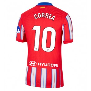 Atletico Madrid Angel Correa #10 Domácí Dres 2024-25 Krátký Rukáv